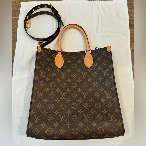 Louis Vuitton Sac Plat PM M45848 MNG Handbag Tote - Picture 3 of 10